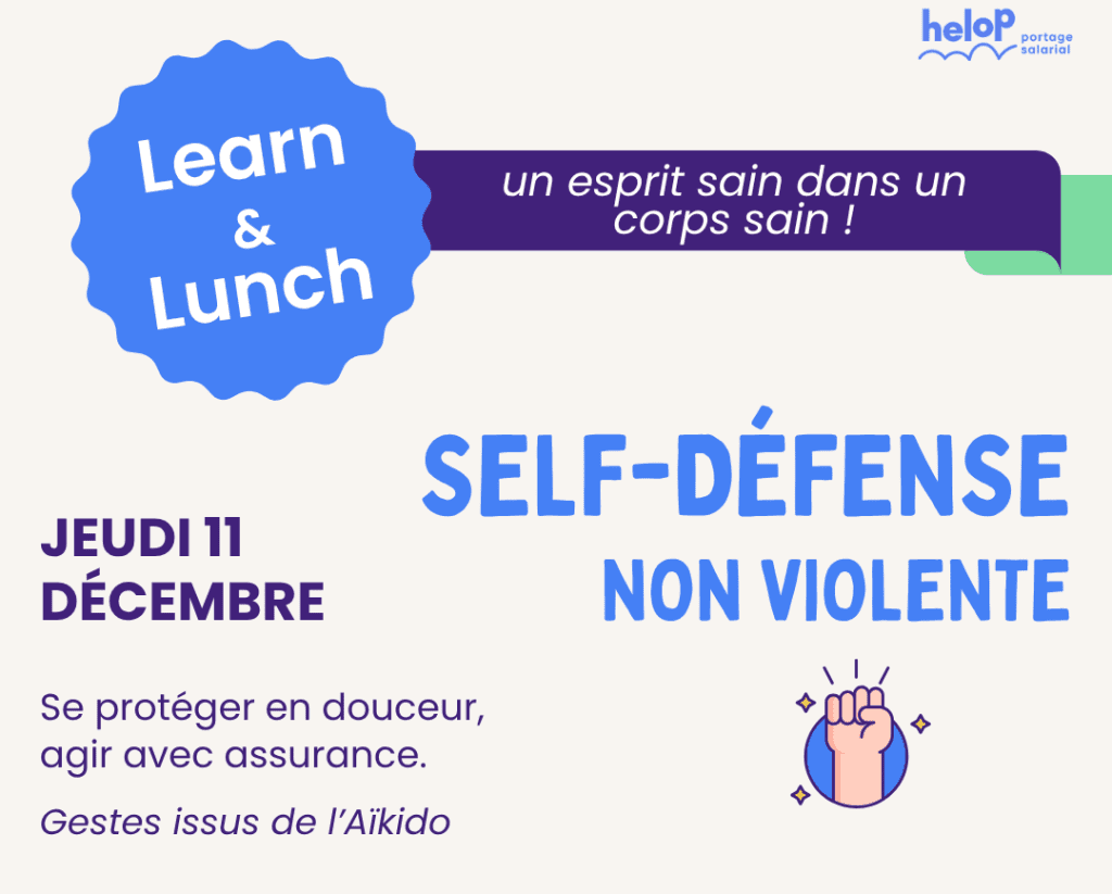 [Learn & Lunch] : Self Défense non violente