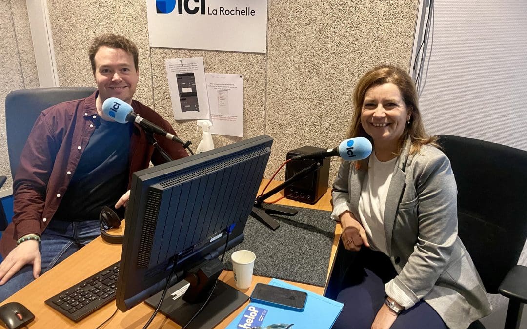 Helop à la radio : Gwenaël invitée sur ICI La Rochelle