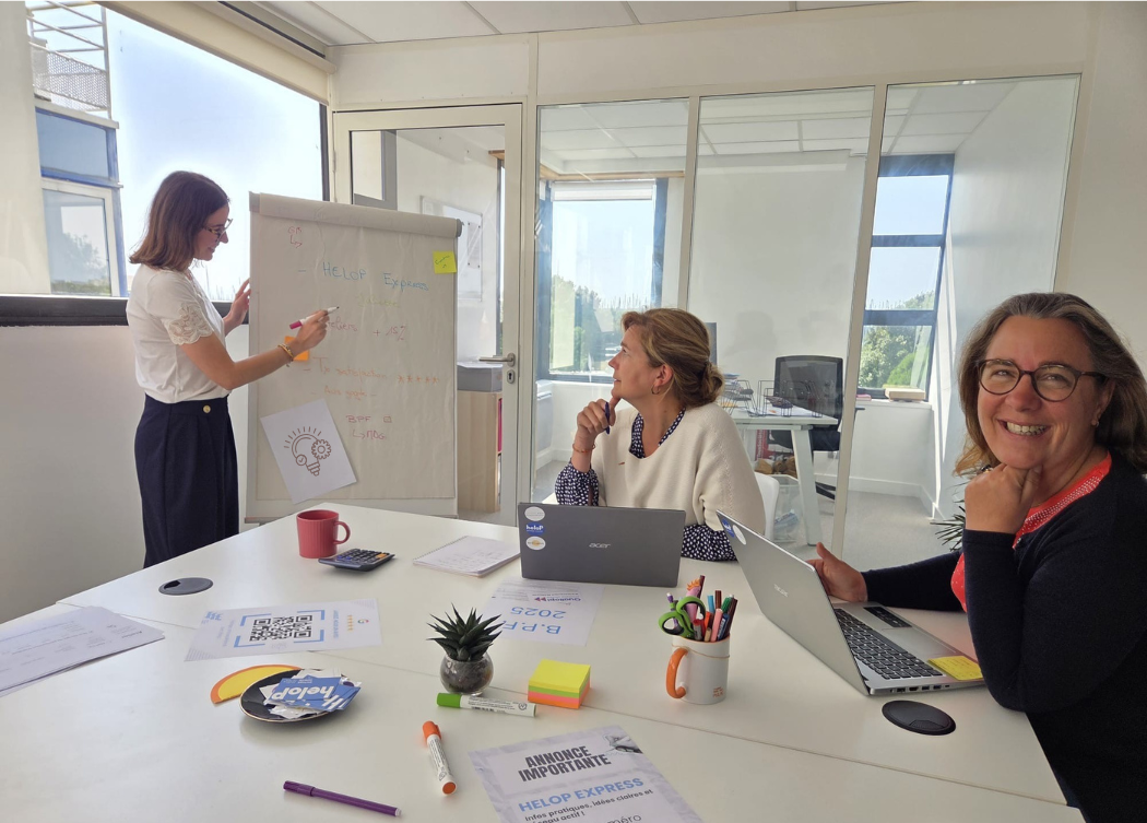 équipe Helop, nos services et outils en portage salarial