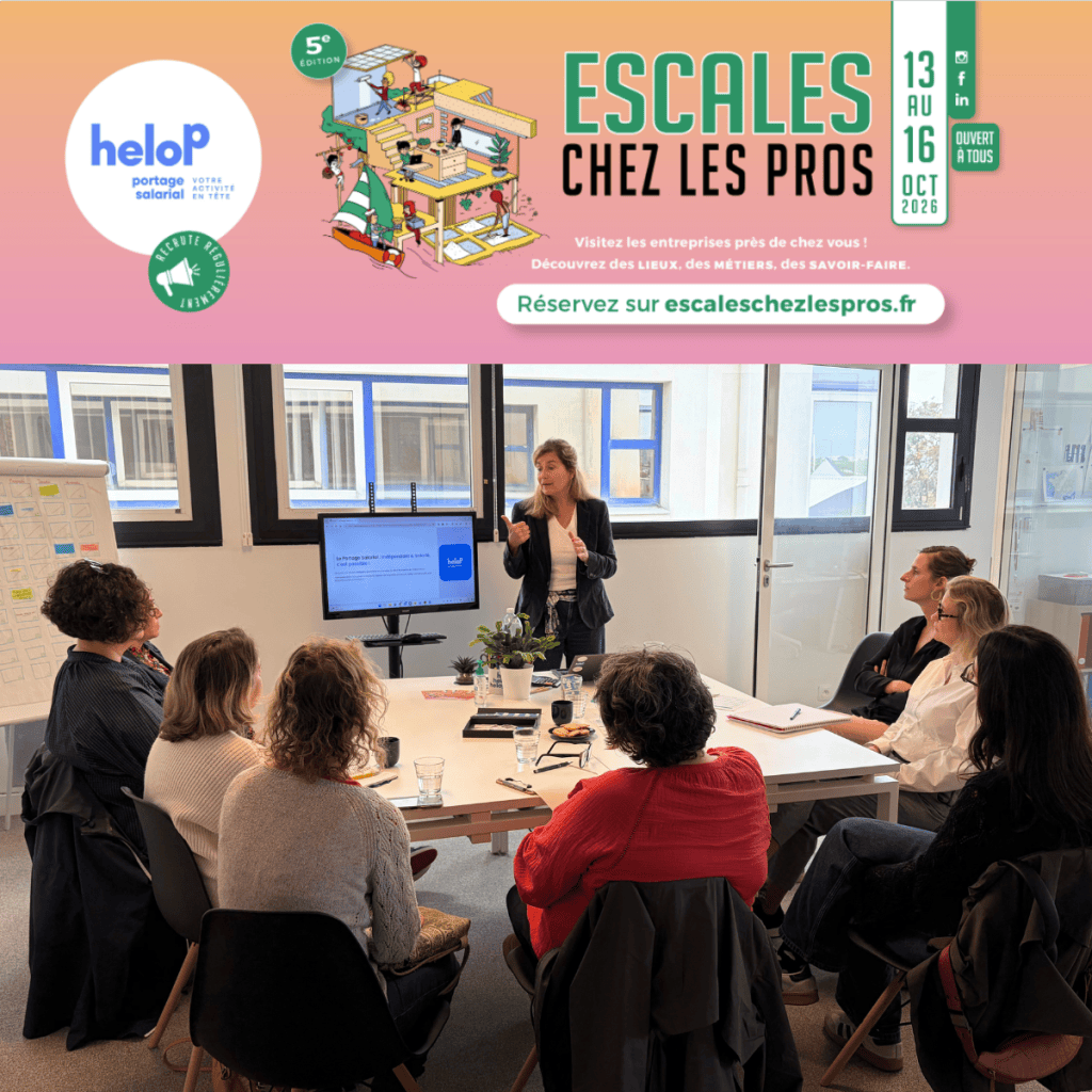 Escales chez les Pros ! Helop ouvre ses portes pour parler portage salarial